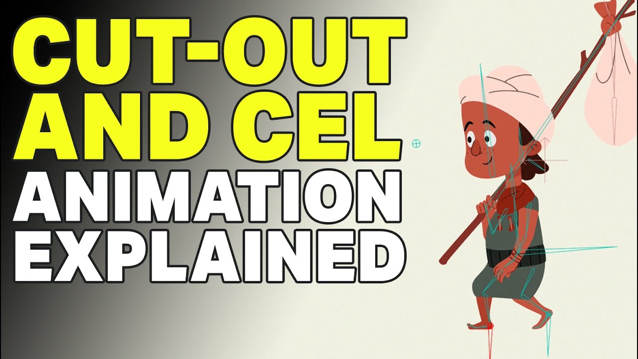 What is cut-out animation and cel animation?